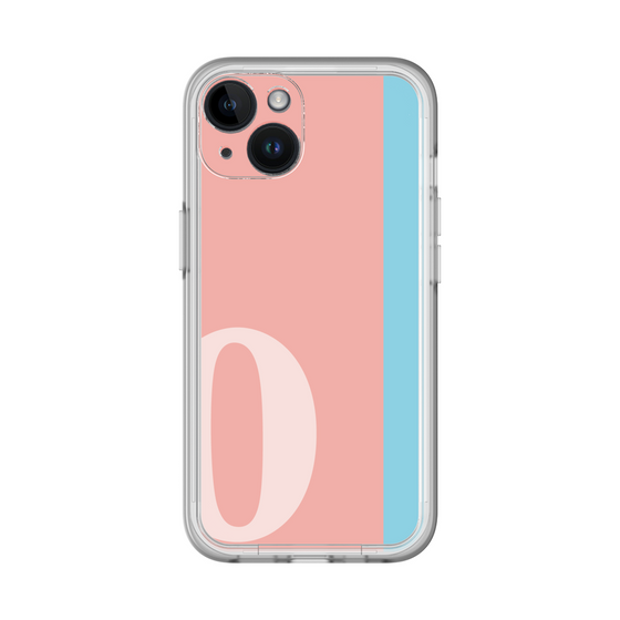 Slim Protection Premium Case［ オリジナル - initial color line - O pink ］