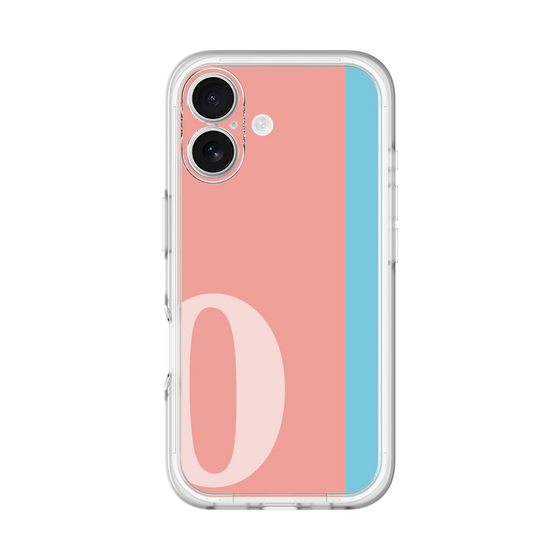 Slim Protection Premium Case［ オリジナル - initial color line - O pink ］