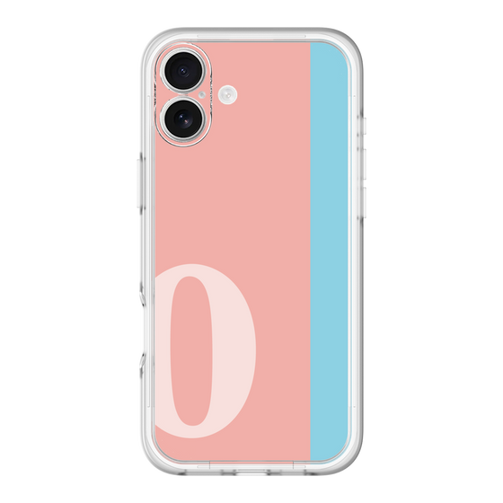 Slim Protection Premium Case［ オリジナル - initial color line - O pink ］