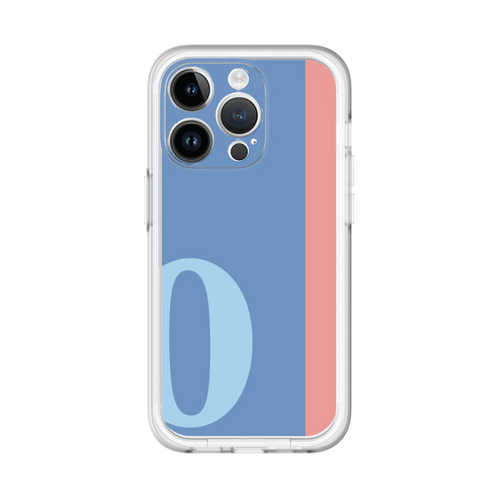 Slim Protection Premium Case［ オリジナル - initial color line - O blue ］