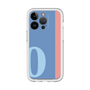Slim Protection Premium Case［ オリジナル - initial color line - O blue ］