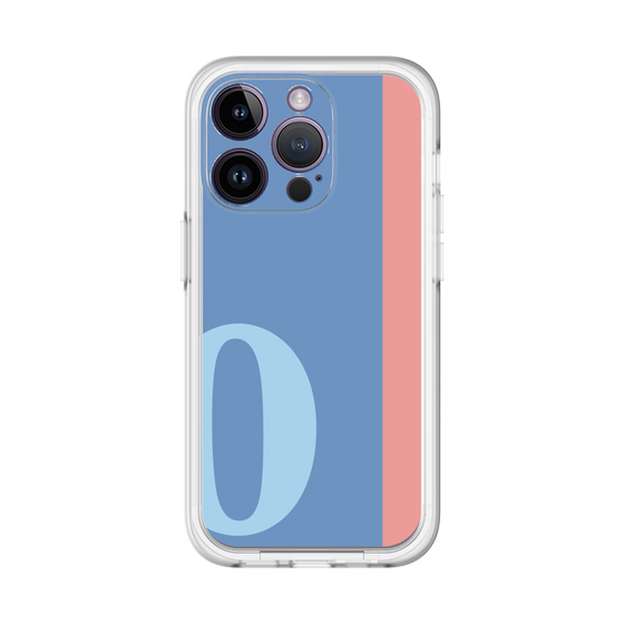 Slim Protection Premium Case［ オリジナル - initial color line - O blue ］