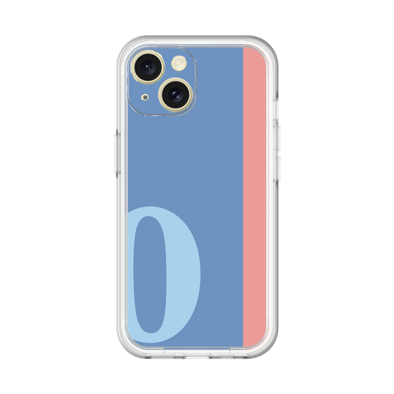 Slim Protection Premium Case［ オリジナル - initial color line - O blue ］