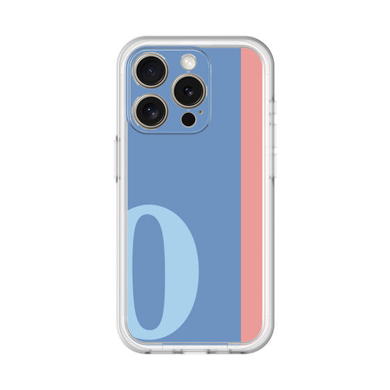 Slim Protection Premium Case［ オリジナル - initial color line - O blue ］