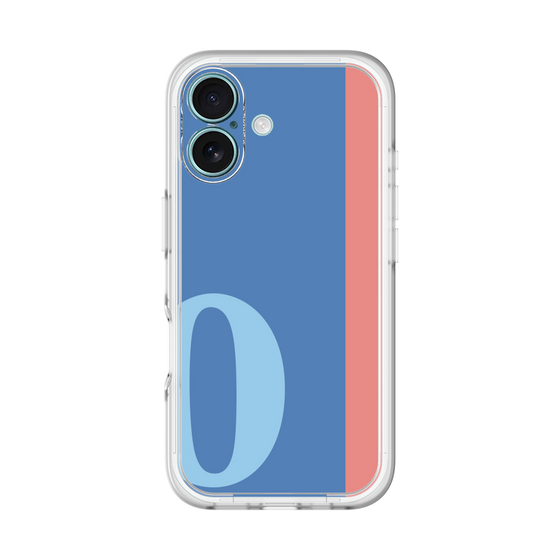 Slim Protection Premium Case［ オリジナル - initial color line - O blue ］