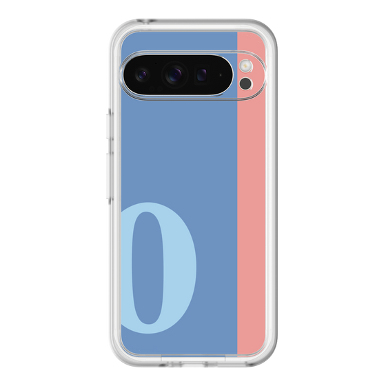 Slim Protection Premium Case［ オリジナル - initial color line - O blue ］