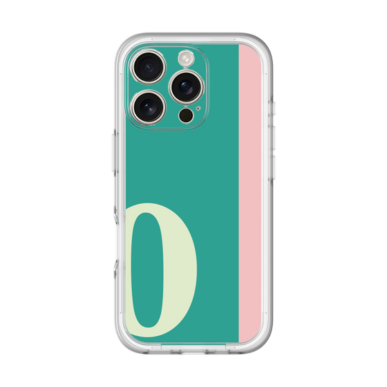 Slim Protection Premium Case［ オリジナル - initial color line - O green ］