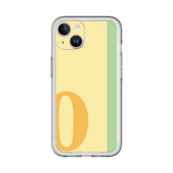 Slim Protection Premium Case［ オリジナル - initial color line - O yellow ］