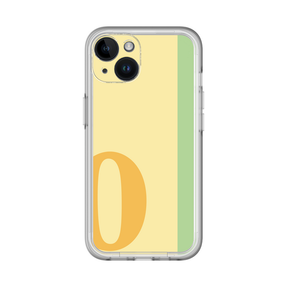 Slim Protection Premium Case［ オリジナル - initial color line - O yellow ］