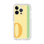 Slim Protection Premium Case［ オリジナル - initial color line - O yellow ］