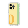 Slim Protection Premium Case［ オリジナル - initial color line - O yellow ］