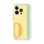 Slim Protection Premium Case［ オリジナル - initial color line - O yellow ］