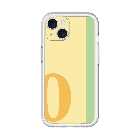 Slim Protection Premium Case［ オリジナル - initial color line - O yellow ］