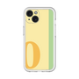 Slim Protection Premium Case［ オリジナル - initial color line - O yellow ］