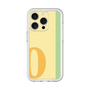 Slim Protection Premium Case［ オリジナル - initial color line - O yellow ］