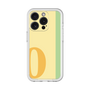 Slim Protection Premium Case［ オリジナル - initial color line - O yellow ］