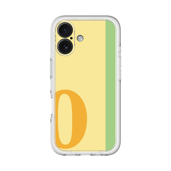 Slim Protection Premium Case［ オリジナル - initial color line - O yellow ］