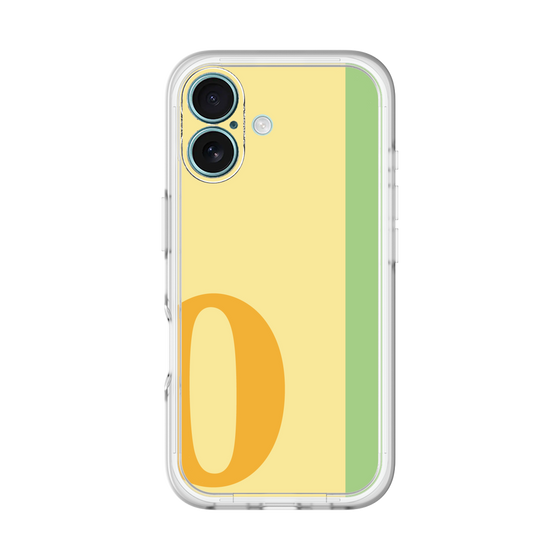 Slim Protection Premium Case［ オリジナル - initial color line - O yellow ］