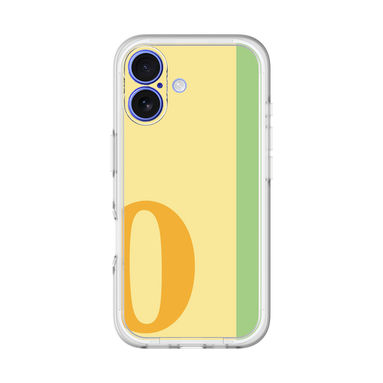 Slim Protection Premium Case［ オリジナル - initial color line - O yellow ］