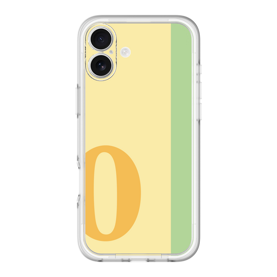Slim Protection Premium Case［ オリジナル - initial color line - O yellow ］