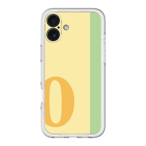 Slim Protection Premium Case［ オリジナル - initial color line - O yellow ］