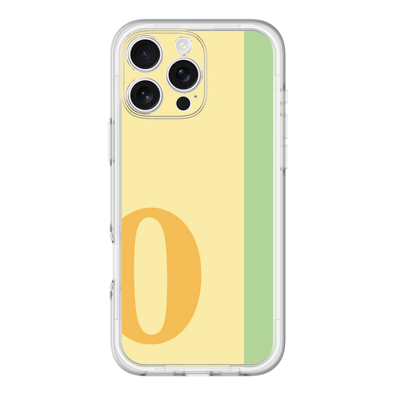 Slim Protection Premium Case［ オリジナル - initial color line - O yellow ］