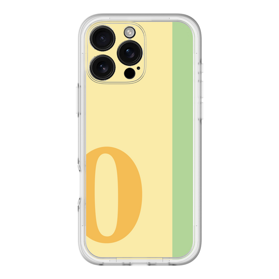 Slim Protection Premium Case［ オリジナル - initial color line - O yellow ］