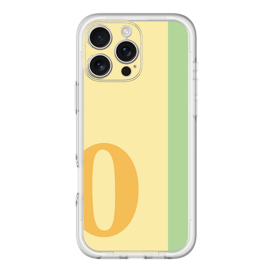 Slim Protection Premium Case［ オリジナル - initial color line - O yellow ］