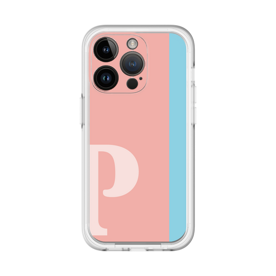 Slim Protection Premium Case［ オリジナル - initial color line - P pink ］