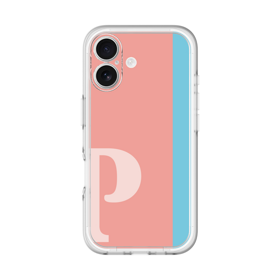 Slim Protection Premium Case［ オリジナル - initial color line - P pink ］