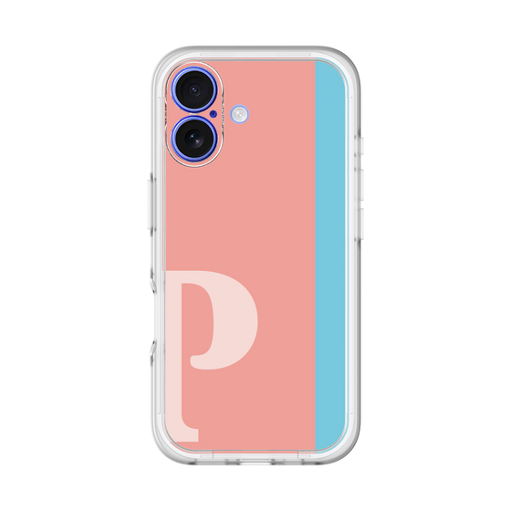 Slim Protection Premium Case［ オリジナル - initial color line - P pink ］