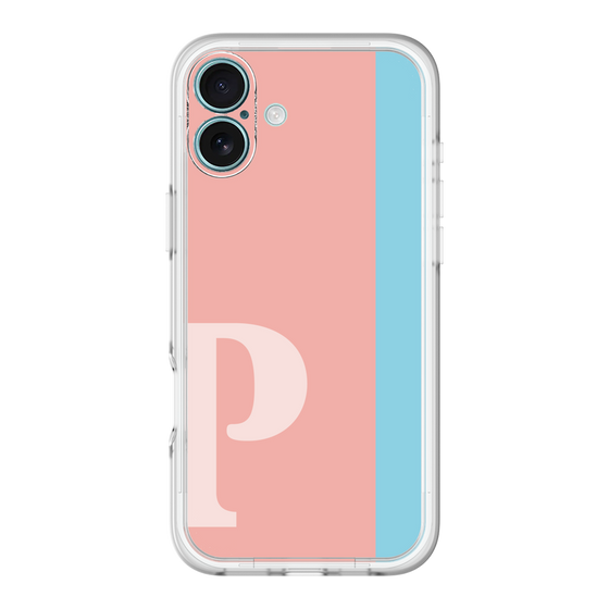Slim Protection Premium Case［ オリジナル - initial color line - P pink ］