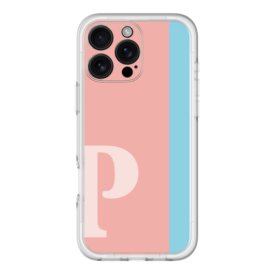 Slim Protection Premium Case［ オリジナル - initial color line - P pink ］