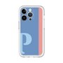 Slim Protection Premium Case［ オリジナル - initial color line - P blue ］