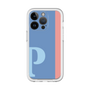 Slim Protection Premium Case［ オリジナル - initial color line - P blue ］