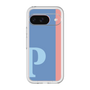 Slim Protection Premium Case［ オリジナル - initial color line - P blue ］