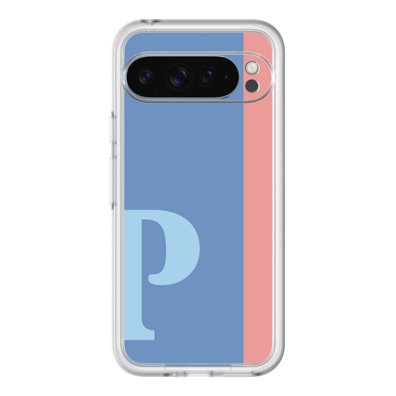 Slim Protection Premium Case［ オリジナル - initial color line - P blue ］