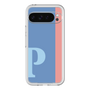 Slim Protection Premium Case［ オリジナル - initial color line - P blue ］