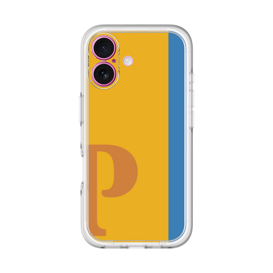 Slim Protection Premium Case［ オリジナル - initial color line - P orange ］