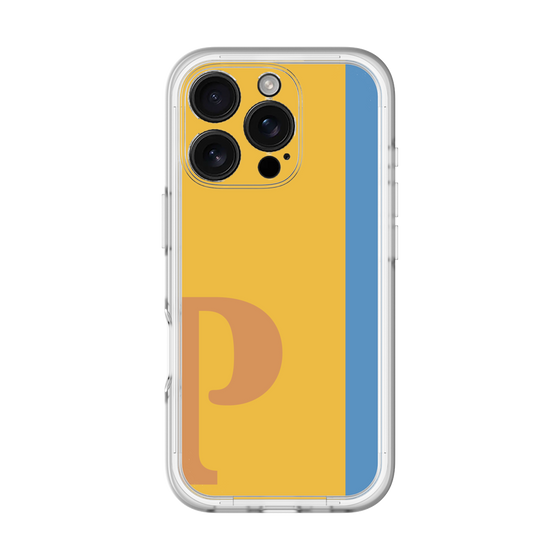 Slim Protection Premium Case［ オリジナル - initial color line - P orange ］