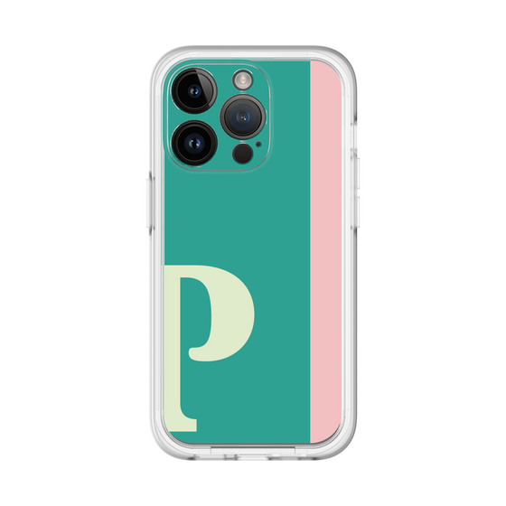 Slim Protection Premium Case［ オリジナル - initial color line - P green ］