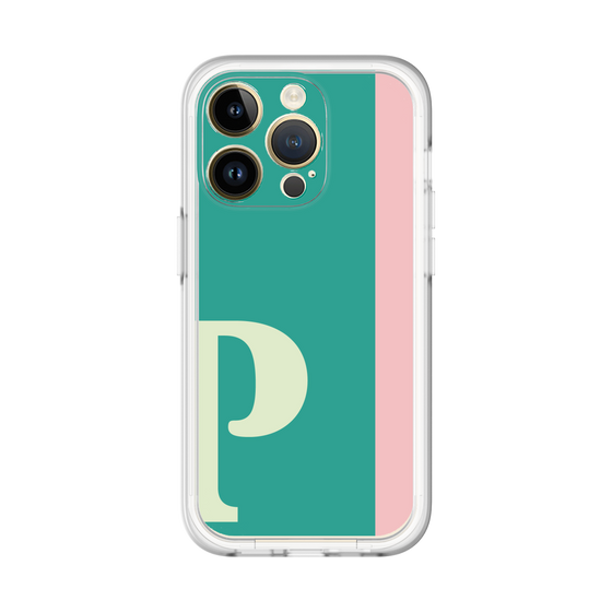 Slim Protection Premium Case［ オリジナル - initial color line - P green ］