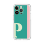 Slim Protection Premium Case［ オリジナル - initial color line - P green ］