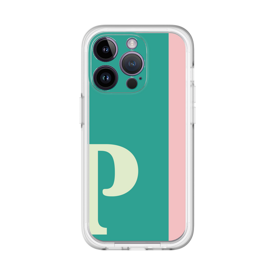 Slim Protection Premium Case［ オリジナル - initial color line - P green ］