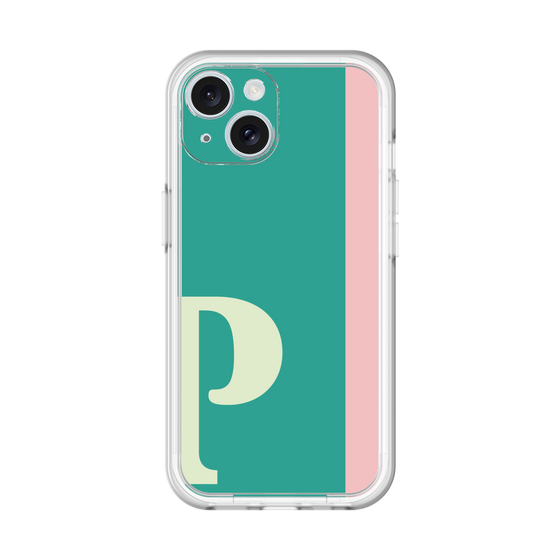 Slim Protection Premium Case［ オリジナル - initial color line - P green ］