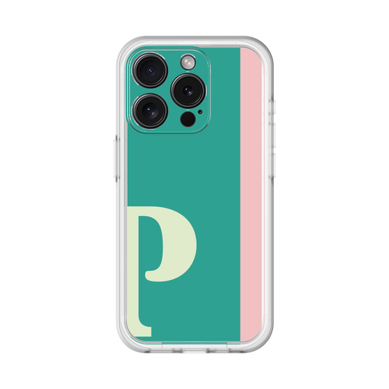 Slim Protection Premium Case［ オリジナル - initial color line - P green ］
