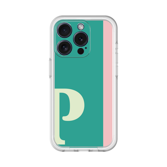 Slim Protection Premium Case［ オリジナル - initial color line - P green ］