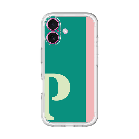Slim Protection Premium Case［ オリジナル - initial color line - P green ］