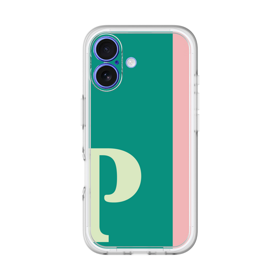 Slim Protection Premium Case［ オリジナル - initial color line - P green ］