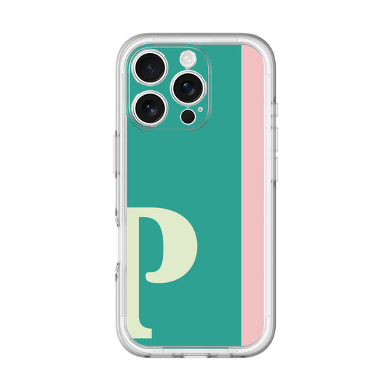 Slim Protection Premium Case［ オリジナル - initial color line - P green ］
